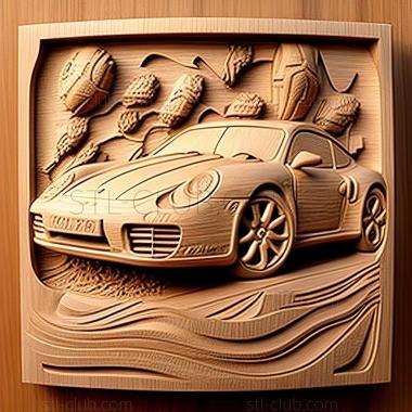 3D мадэль Porsche 997 (STL)